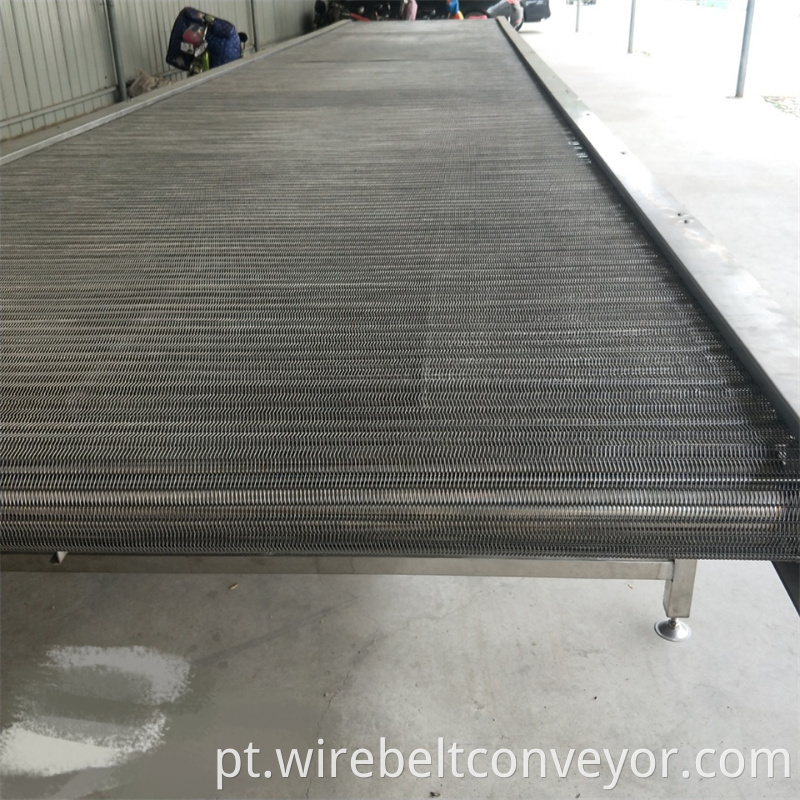 Straight Mesh Belt Conveyor